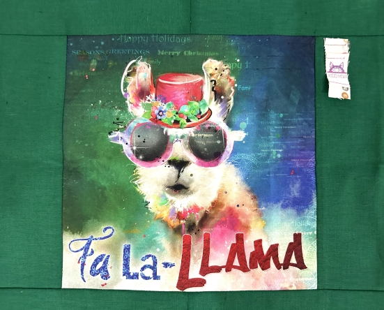 Potah na polštářek Lama